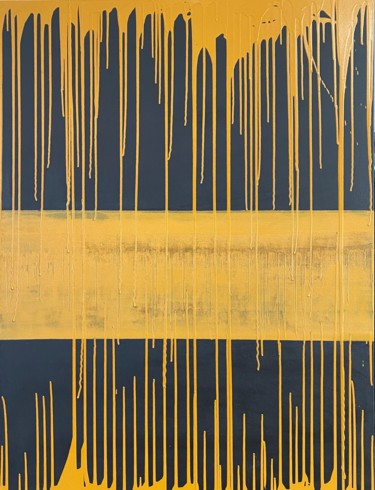 Painting titled "Within" by Heather Prall, Original Artwork, Acrylic Mounted on Wood Stretcher frame