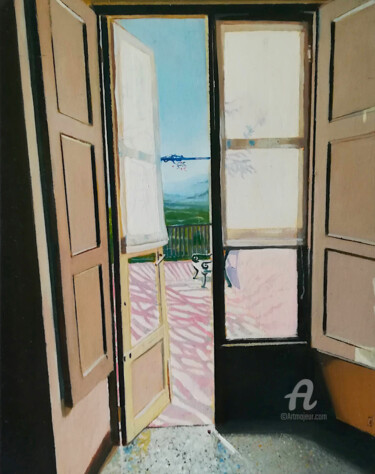 INTERIOR 33 Peinture intitulée "INTERIOR 33" par Salvatore Cocca, Œuvre d'art originale, Huile