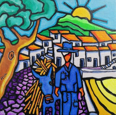 Peinture intitulée "Otros tiempos." par Marc Felix, Œuvre d'art originale, Acrylique Monté sur Châssis en bois