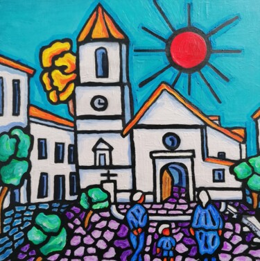 Peinture intitulée "Tiempo pasado." par Marc Felix, Œuvre d'art originale, Acrylique Monté sur Châssis en bois