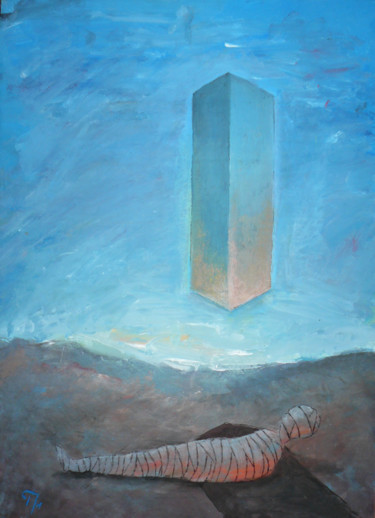 Malerei mit dem Titel "In The Blink Of An…" von Tom Vincenec, Original-Kunstwerk, Acryl