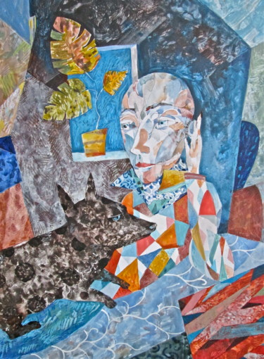 绘画 标题为“Dreamer” 由Sergey Kostin, 原创艺术品, 丙烯