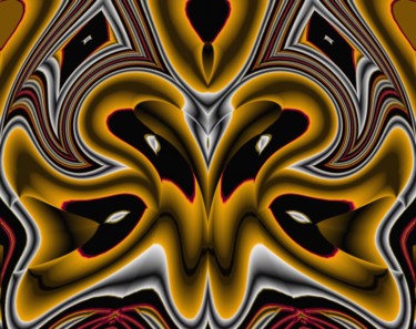 Digital Arts titled "Gipsy tapestry" by Peter Jalesh, Original Artwork, Digital Painting