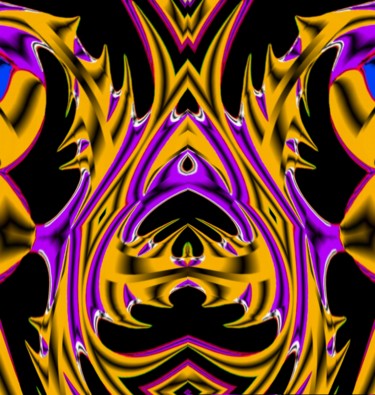 Digital Arts titled "Vase for thorny ros…" by Peter Jalesh, Original Artwork, Digital Painting