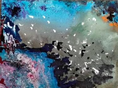 Peinture intitulée "Bosc encantat" par G Riart, Œuvre d'art originale, Acrylique