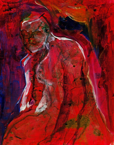 Pintura titulada "Me, Myself and I" por Caren Keyser, Obra de arte original, Acrílico