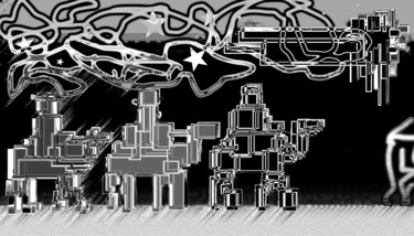Arte digital titulada "E_lchor L_ascar A_l…" por Decolorado, Obra de arte original, Pintura Digital