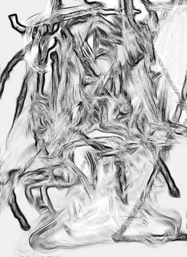 Arte digital titulada "Potrillo con placen…" por Decolorado, Obra de arte original, Pintura Digital