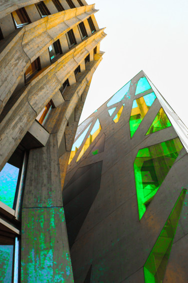 Magic architecture Photographie intitulée "Magic architecture" par Anna Sowinska, Œuvre d'art originale, Photographie numérique