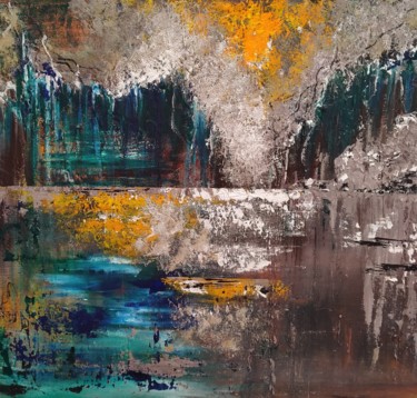 Painting titled "Essence" by Atignas Art, Original Artwork, Acrylic