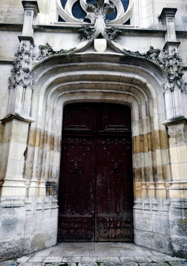 Photography titled "Basilique Notre-Dam…" by Antoine Marelle, Original Artwork, Manipulated Photography