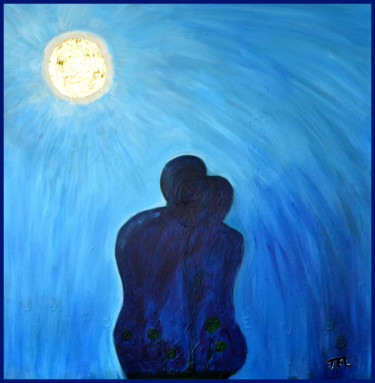 Couple au clair de lune