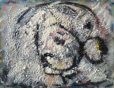Peinture intitulée "toile blanche.." par Sam Keusseyan, Œuvre d'art originale, Acrylique