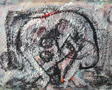 Peinture intitulée "la danse" par Sam Keusseyan, Œuvre d'art originale, Acrylique