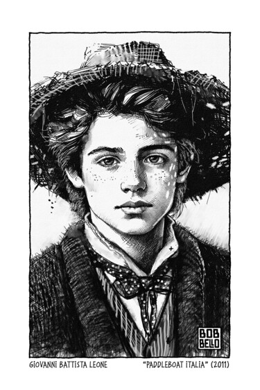 Digital Arts titled "Giovanni Battista L…" by Bob Bello, Original Artwork, Ink