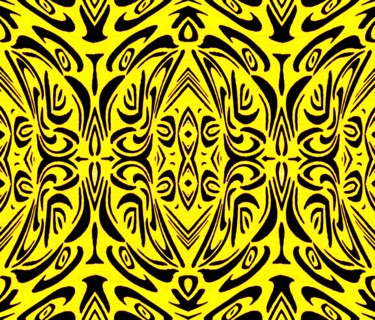 Digital Arts titled "Spring Tapestry" by Peter Jalesh, Original Artwork, Digital Painting