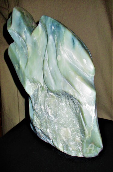 Sculpture titled "Esprit libre" by Roberto Urbano, Original Artwork, Stone