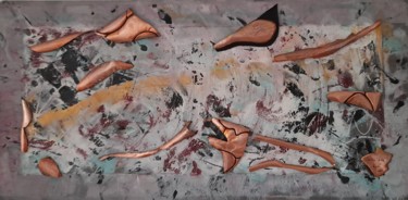 " Souffle divin " 绘画 标题为“" Souffle divin "” 由Riquet Faure, 原创艺术品, 油 安装在木质担架架上