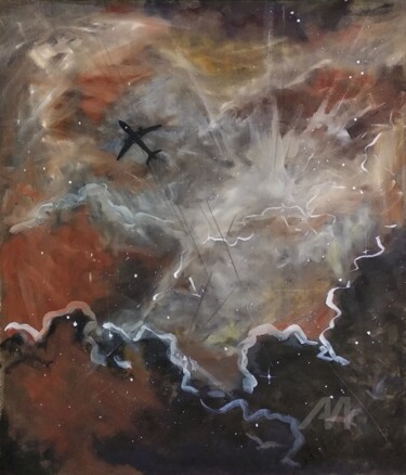 Awareness of clean space 绘画 标题为“Awareness of clean…” 由Valentina Reymer, 原创艺术品, 油