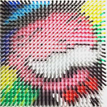 MONOPOLE 雕塑 标题为“MONOPOLE” 由Laurent Gros, 原创艺术品, 塑料