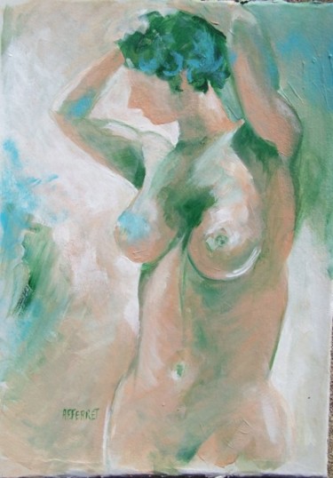 Peinture intitulée "... désir ..." par Anne-Frédérique Ferret, Œuvre d'art originale