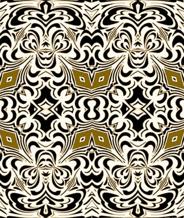 Digital Arts titled "French Tapestry" by Peter Jalesh, Original Artwork, Digital Painting