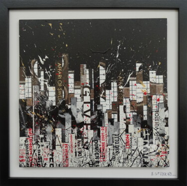 Collages titled "I CAN'T DANCE" by Liin, Original Artwork, Paper