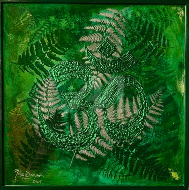 Peinture intitulée "Om 34/108 - Om shan…" par Mona Bessaa, Œuvre d'art originale, Acrylique