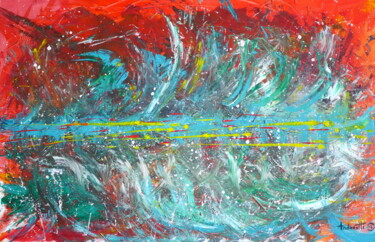 Painting titled ""Asas"" by Jeff Andreotti, Original Artwork, Acrylic