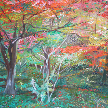绘画 标题为“Forest still life 5” 由Ruth Dubayová, 原创艺术品, 油