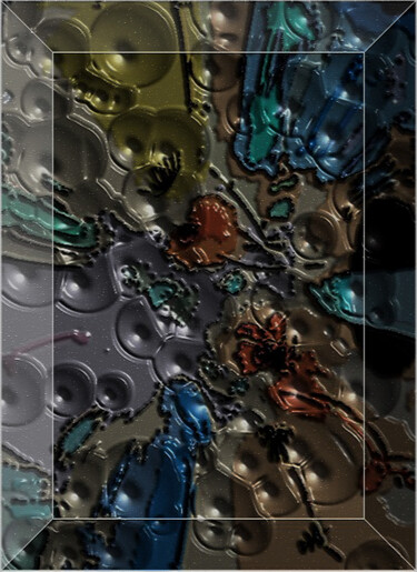 数字艺术 标题为“design-decor-08” 由Antonio Guimaraes, 原创艺术品, 数字油画