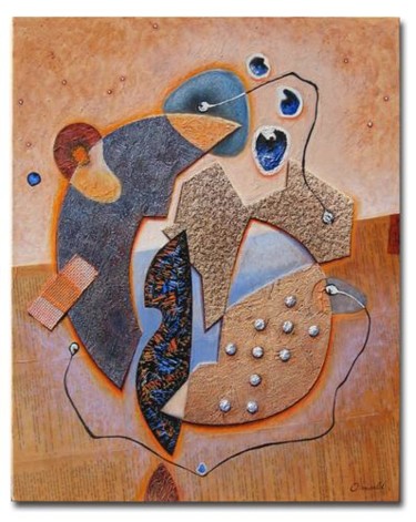 Peinture intitulée "GUADALUPE" par Jean-Luc Osswald, Œuvre d'art originale, Huile