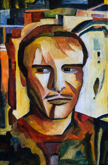 Peinture intitulée "Sasha" par Svetlana Lebedeva, Œuvre d'art originale, Huile