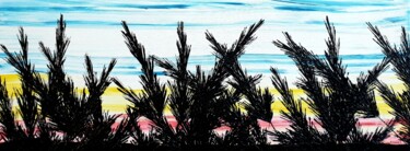 Sunrise In The Grass 1 Painting titled "Sunrise In The Gras…" by Daniel Urbaník, Original Artwork, Acrylic