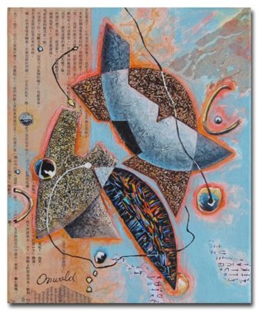 Peinture intitulée "TROPICANA" par Jean-Luc Osswald, Œuvre d'art originale
