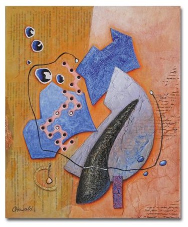 Peinture intitulée "NAF NAF" par Jean-Luc Osswald, Œuvre d'art originale