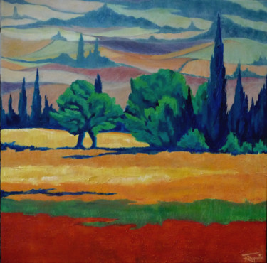 Peinture intitulée "Eclat" par Frédérique Rouquette, Œuvre d'art originale, Acrylique Monté sur Châssis en bois