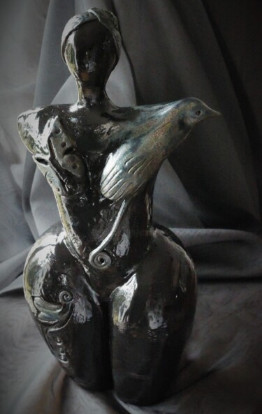 149_Les AILES de la LIBERTE *** 雕塑 标题为“149_Les AILES de la…” 由L'Atelier De Nanou, 原创艺术品, 兵马俑