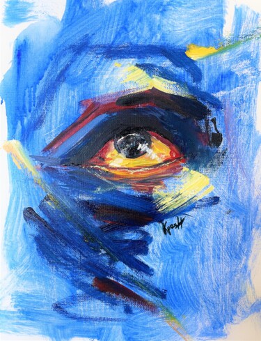 Delight Peinture intitulée "Delight" par Anastasiya Krokhmal ( Art Kroha), Œuvre d'art originale, Huile Monté sur Carton