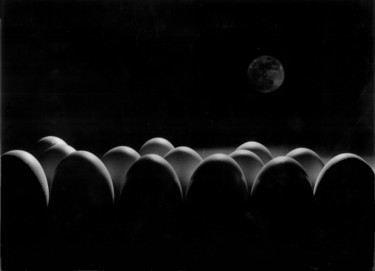 Photography titled "Clair de LUNE" by Michel Poirier, Original Artwork, Analog photography