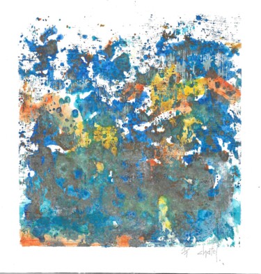印花与版画 标题为“Mono 17” 由Bernard Chatel, 原创艺术品, 蒙纳