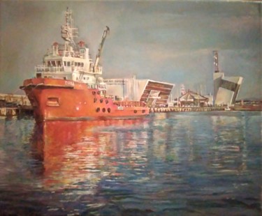Painting titled "Symmetry" by George Mirinchev, Original Artwork, Oil