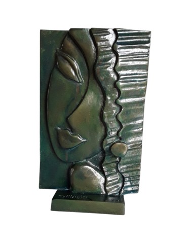 Sculptuur getiteld "Marie" door Gérard Taillandier, Origineel Kunstwerk, Bronzen