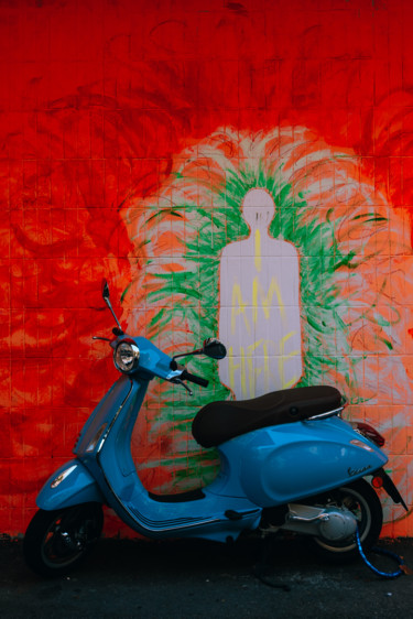 Photography titled "Red wall" by Andrey Lukovnikov, Original Artwork, Digital Photography
