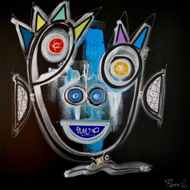 Peinture intitulée "MALYA" par Perrotte, Œuvre d'art originale, Acrylique Monté sur Châssis en bois