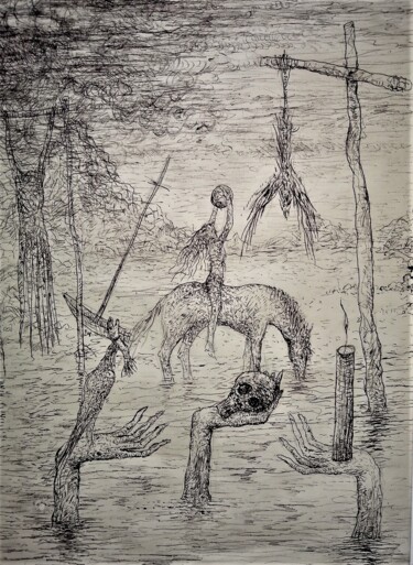 제목이 "SPANISH INCIDENTS N…"인 그림 Joseph Urie로, 원작, 잉크