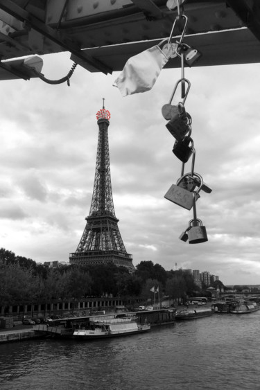 Photographie intitulée "Année 21 bis repeti…" par Hugues Elbe, Œuvre d'art originale, Photographie manipulée