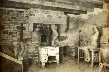 Photographie intitulée "Les sorcières de Sa…" par Alliet-Delacroix, Œuvre d'art originale, Photographie manipulée