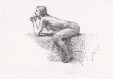 Naked art Σχέδιο με τίτλο "Naked art" από Samira Yanushkova, Αυθεντικά έργα τέχνης, Γραφίτης