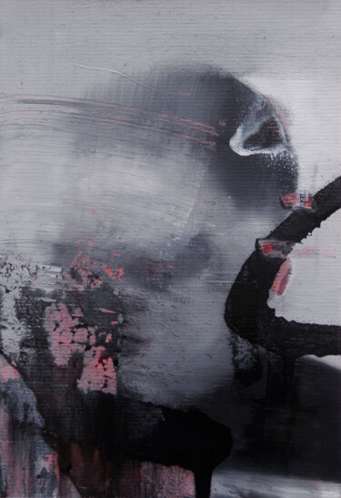 Painting titled "Fast Money 8" by Miloš Hronec, Original Artwork, Oil